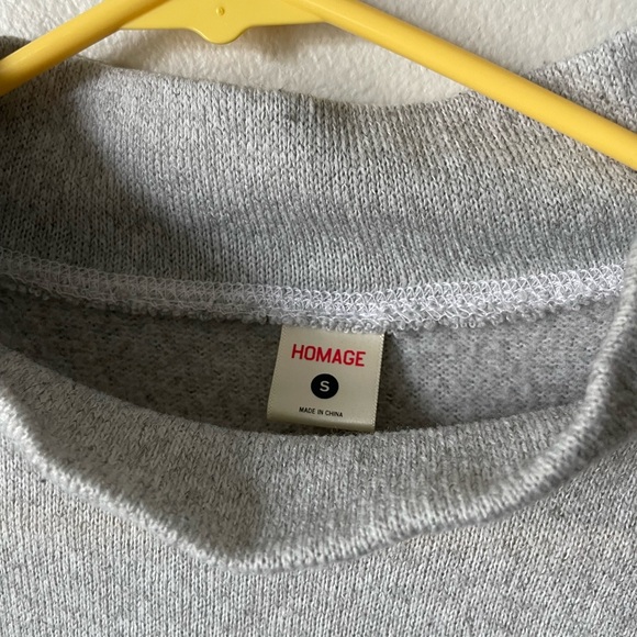 COPY - Homage gray turtleneck sweatshirt - Picture 3 of 3